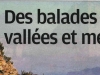 Article Corse Matin du 15 mai 2018
