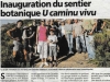Corse Matin Sentier botanique