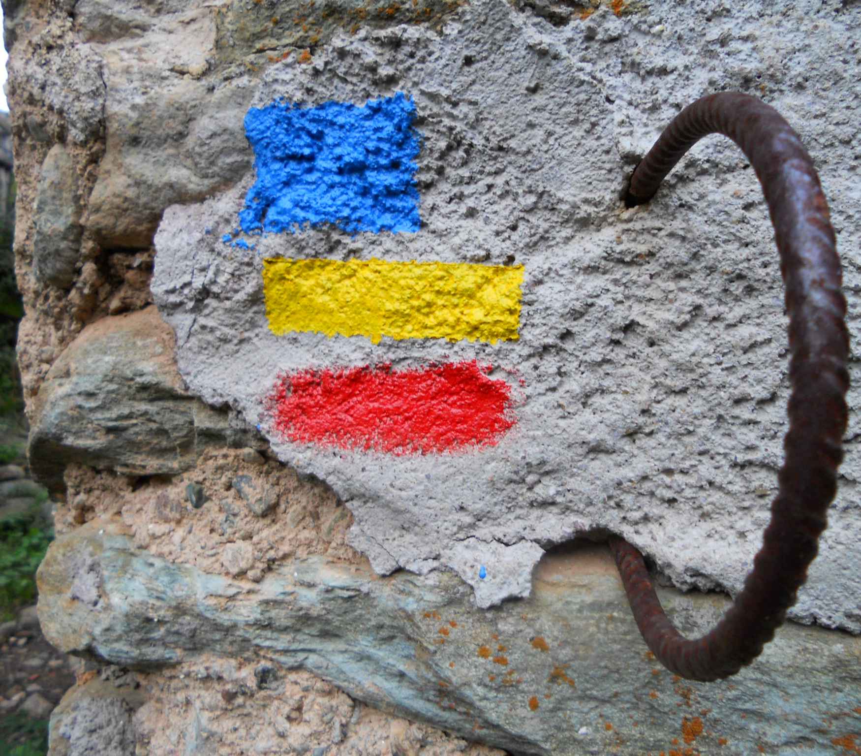 Balisage Petra Viva. Décembre 2010. Photo D.A.