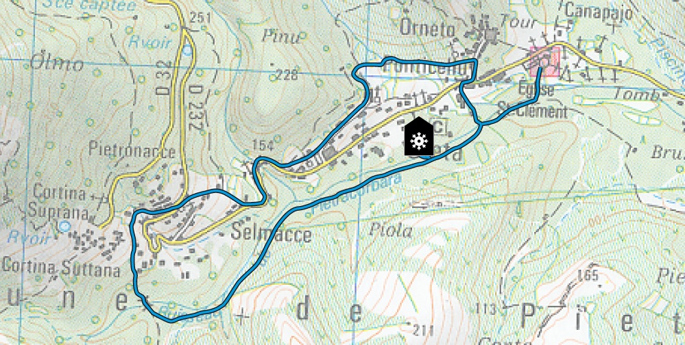 Balade des ponts et des fontaines