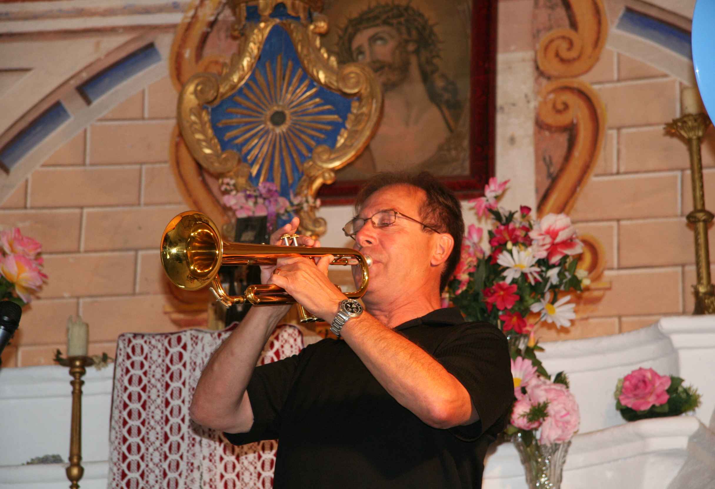 Concert à Saint-Pancrace. Août 2010. Photo D.A.