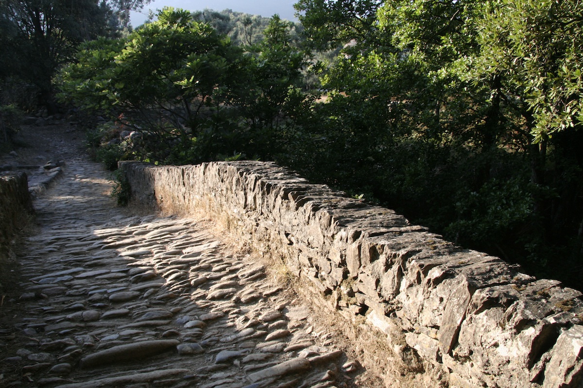 Détail du parapet du Ponticellu. Août 2012. Photo D.A.