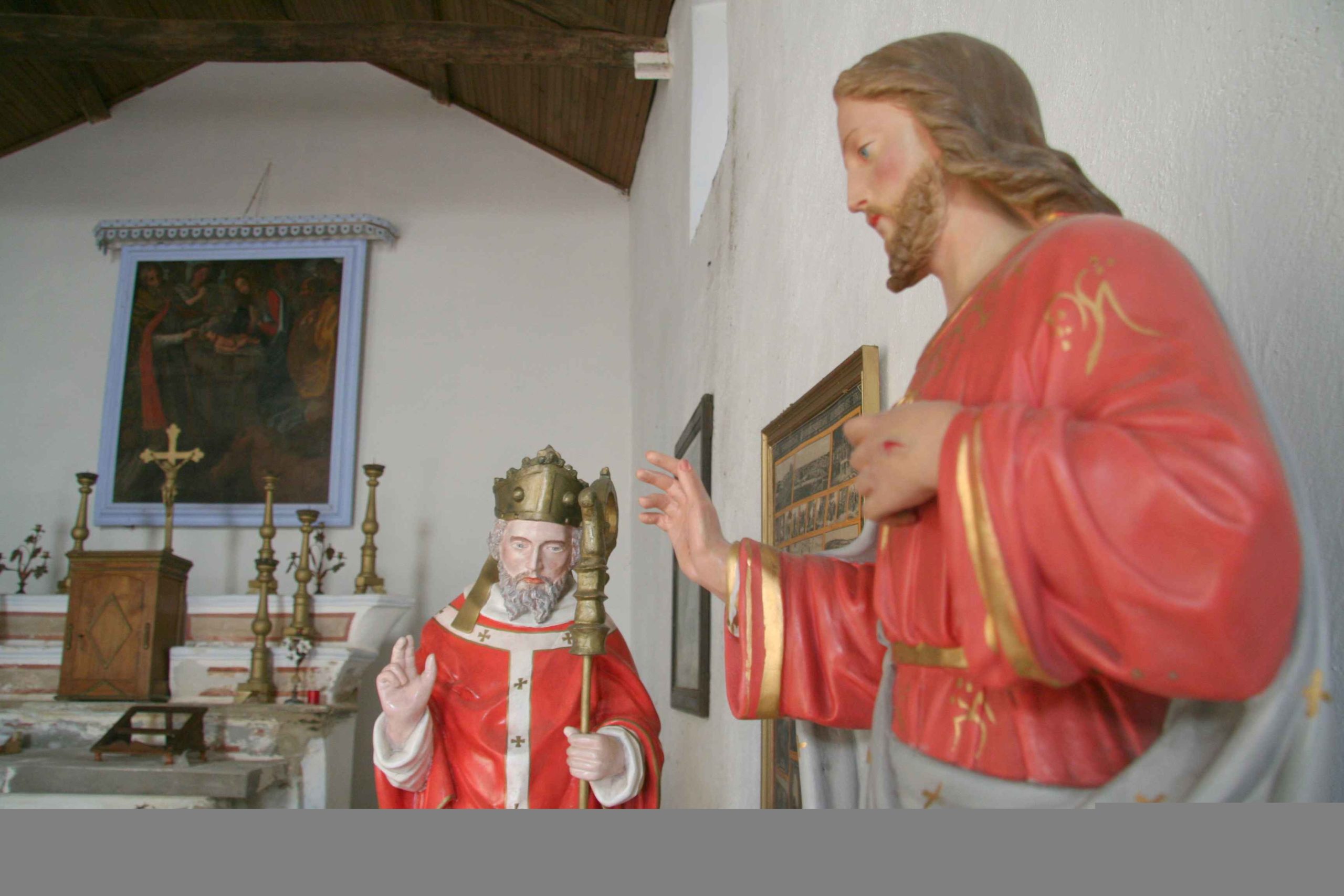 Intérieur Saint-Césaire. Juin 2009. Photo D.A.