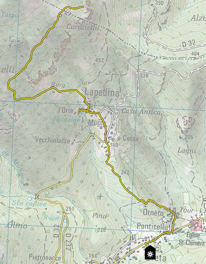Le sentier des sources et rochers remarquables en haute vallée