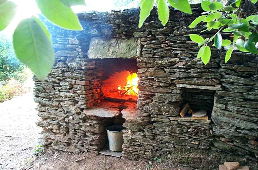 Four à l'Ornetu. Août 2000. Photo D.A.