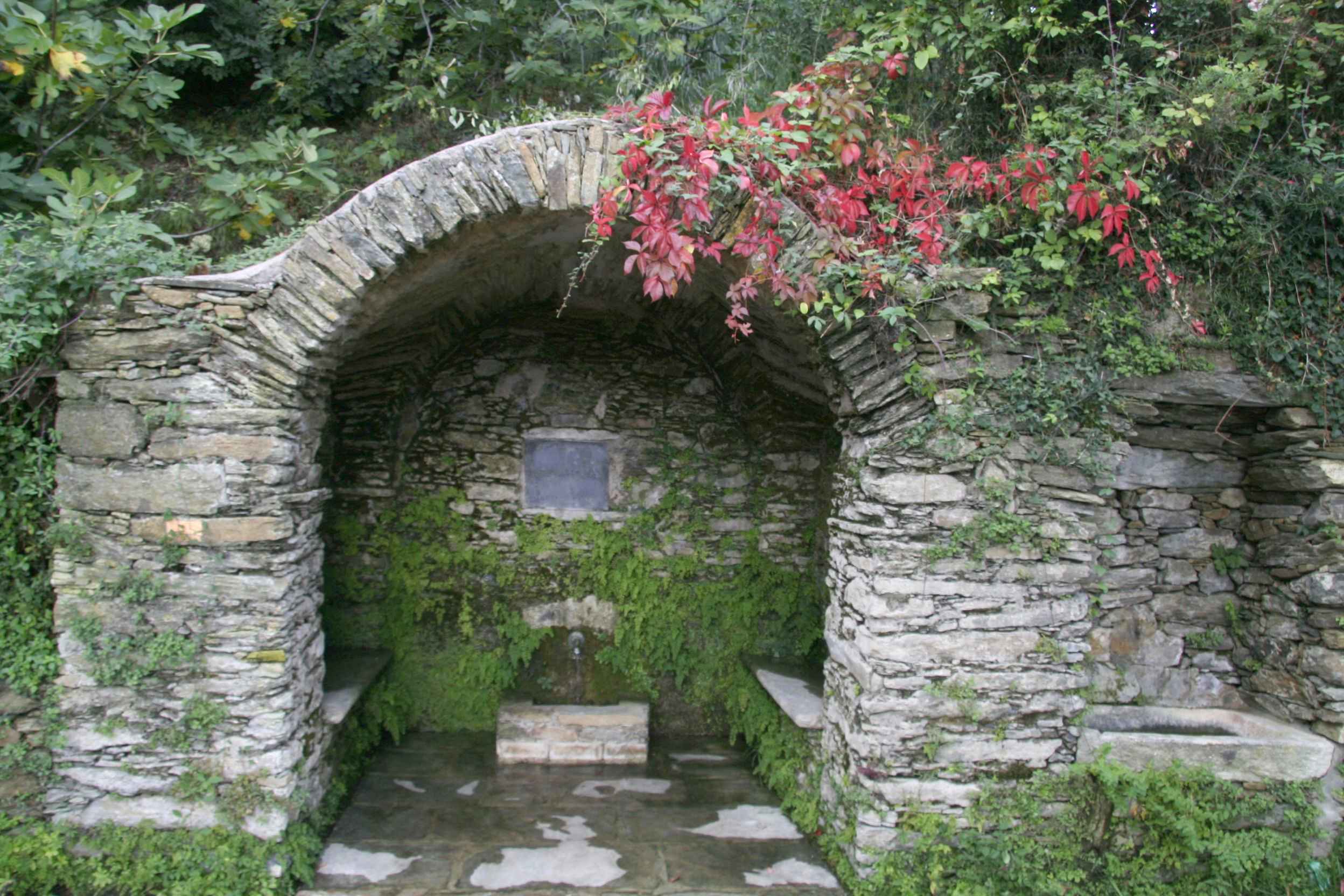 Funtana fresca en automne. Octobre 2008. Photo D.A.